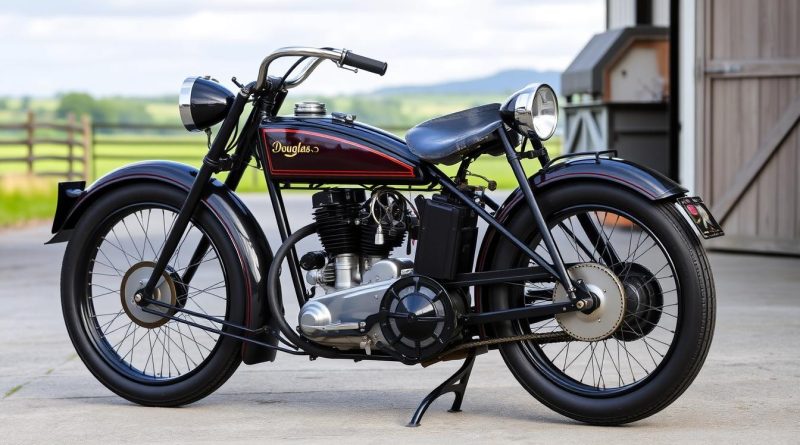 Douglas Model OB motorcycle c1924 for sale