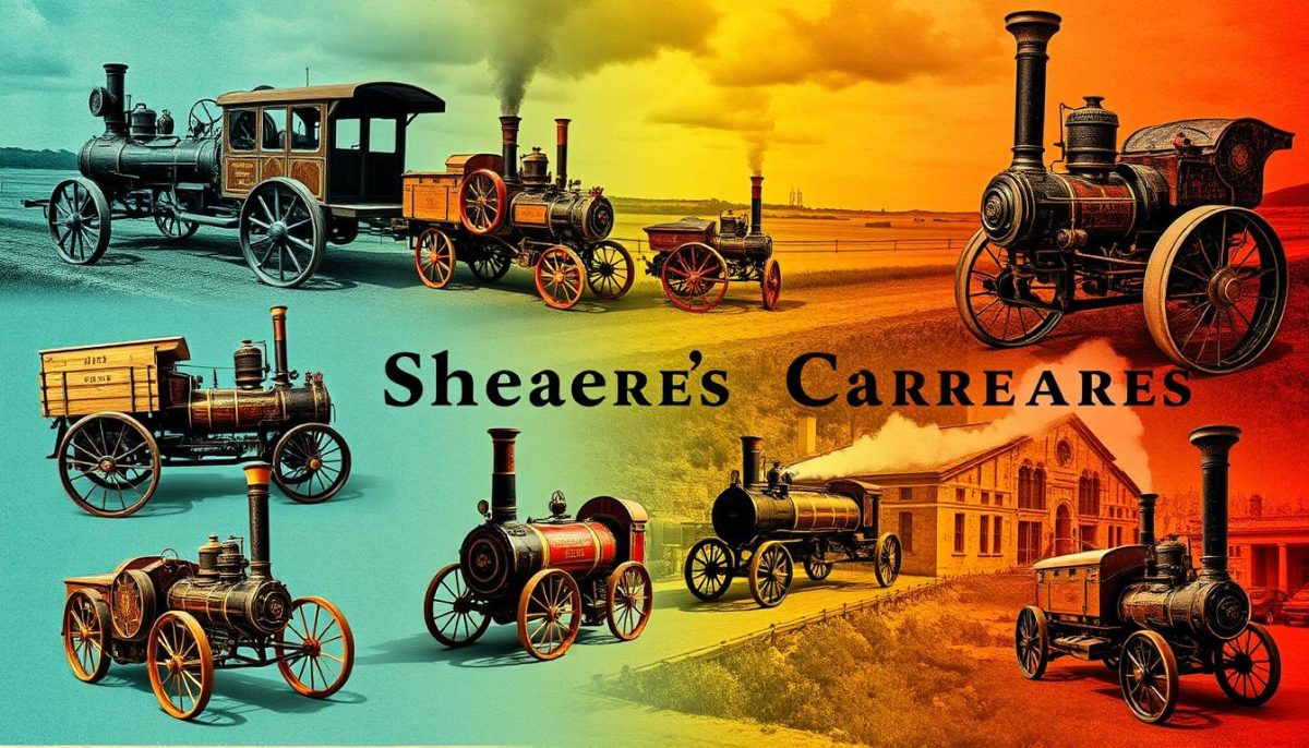 Shearer Steam Carriage evolution