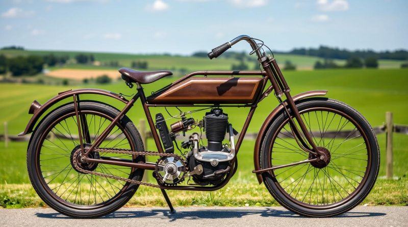 The 1907 lightweight FN motorcycle