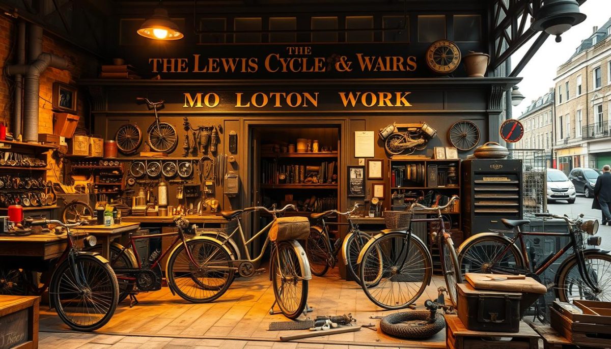 history of The Lewis Cycle and Motor Works