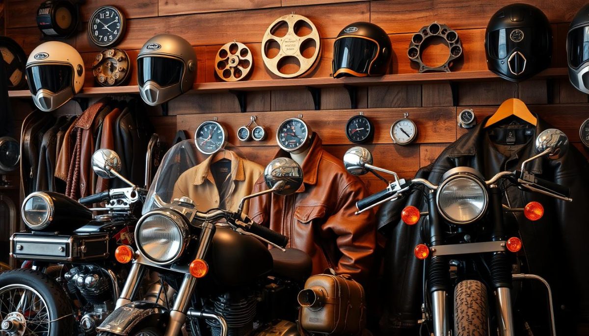 vintage motorcycle collectibles