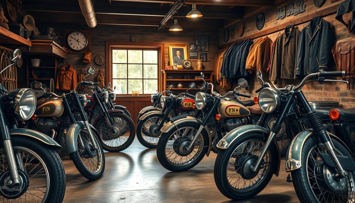 vintage motorcycle collecting